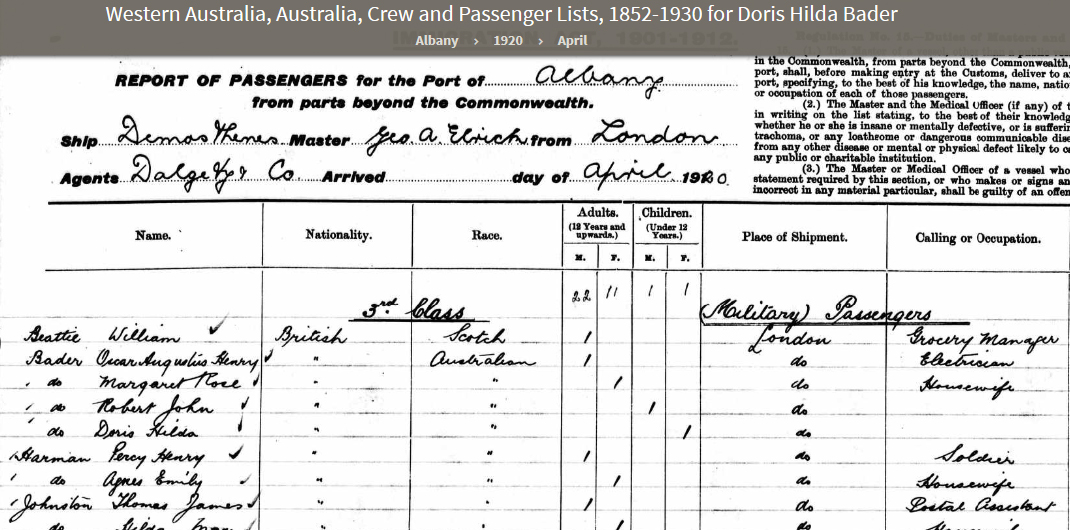 Passenger Report